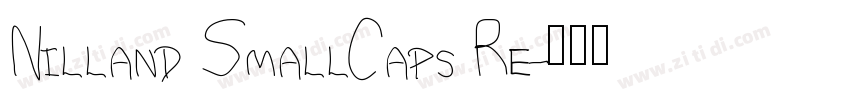 Nilland SmallCaps Re字体转换